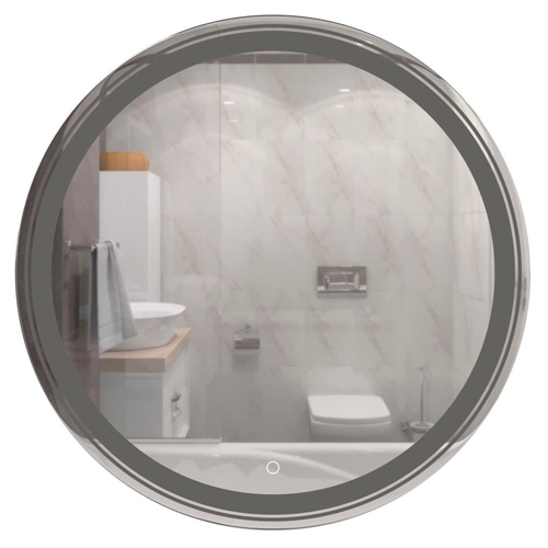 Зеркало MIXLINE, Оливия, D800 сенсорный выключатель, светодиодная подсветка