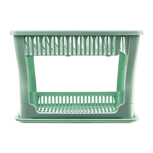 Сушилка для посуды 2-х ярусная, фисташковый, 1/8