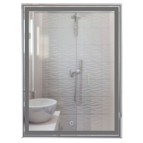 Зеркало MIXLINE, Мелис, 600*800, ШВ сенсорный выключатель, светодиодная подсветка