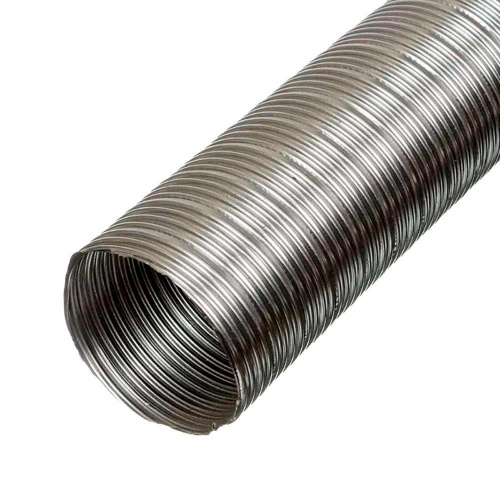 Воздуховод стальной нерж. Компакт 110, 1метр, 1/1