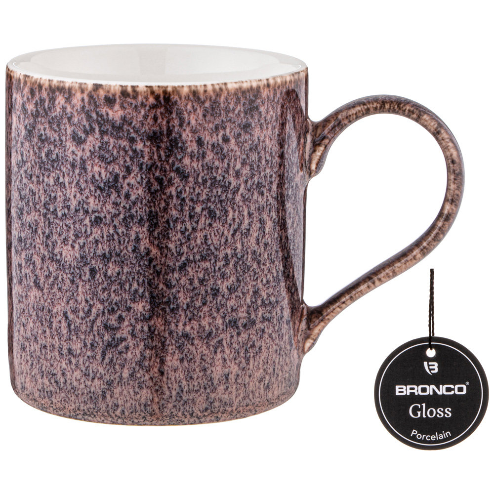 КРУЖКА BRONCO "LUSTER" 390 МЛ (МАЛ=4ШТ/КОР=24ШТ.)