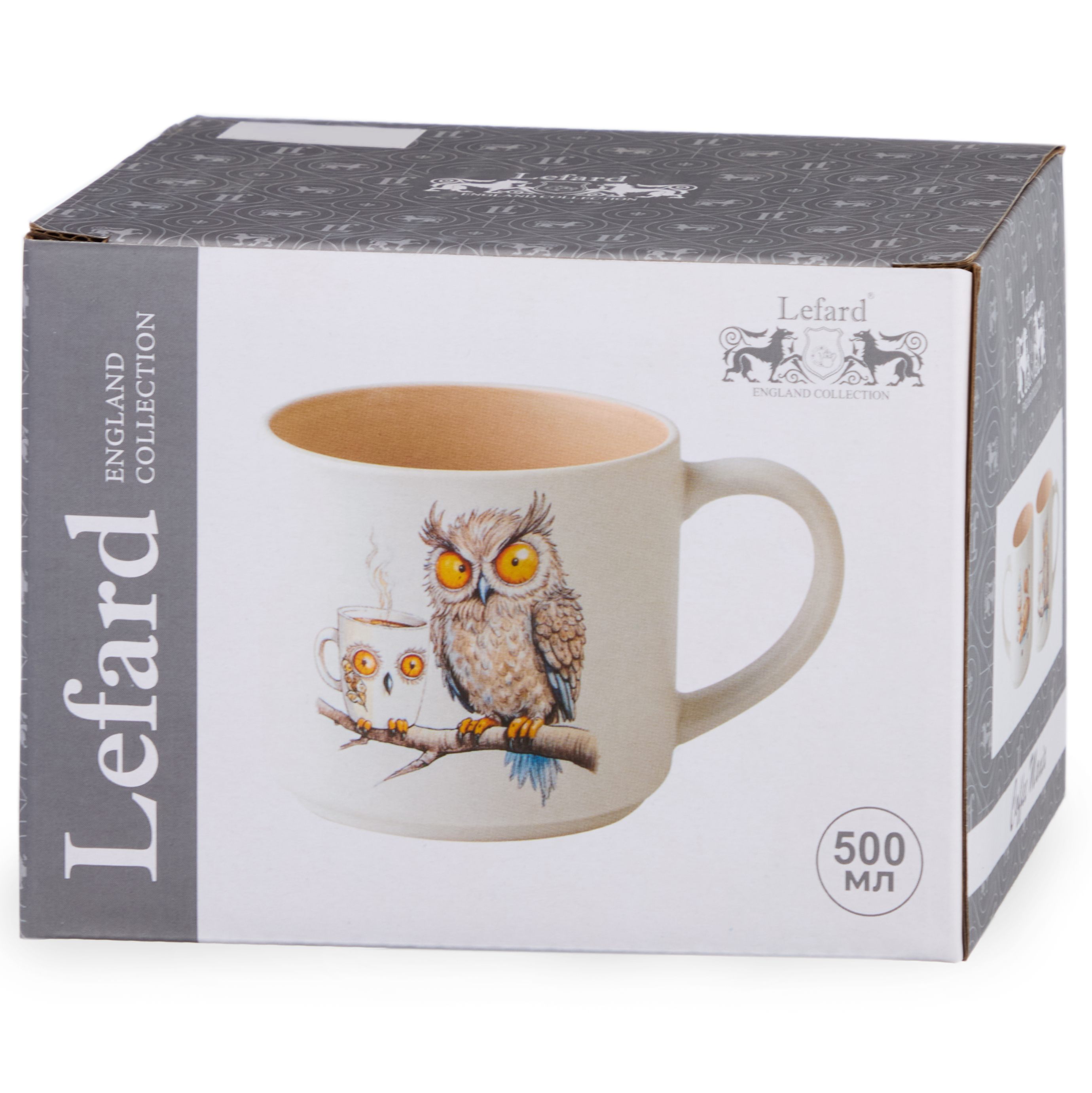 КРУЖКА LEFARD, CRAZY COFFEE, 500МЛ