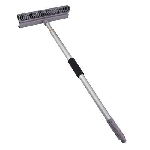 Окномойка телескопическая ручка 108см, резинка 25см, насадка поролон, 1/100