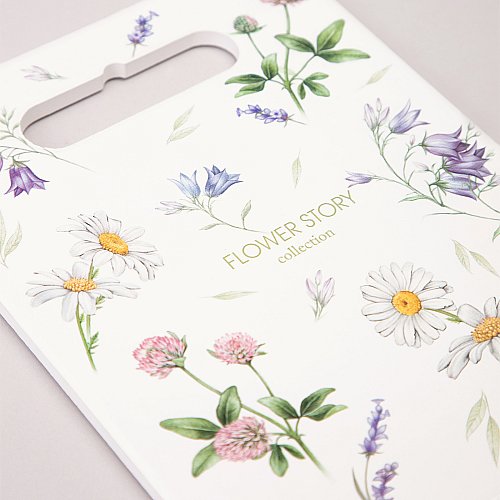 ПОДСТАВКА ПОД ГОРЯЧЕЕ AGNESS, FLOWER STORY, 20*15 *1 СМ, КОР=36ШТ.