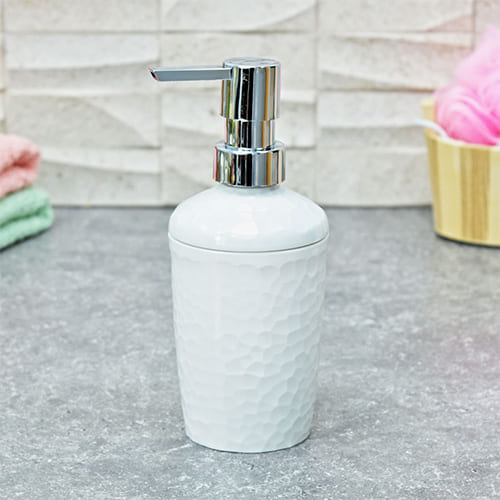 Диспенсер для мыла 350 мл Homver Tule 221304021/03, светло-серый