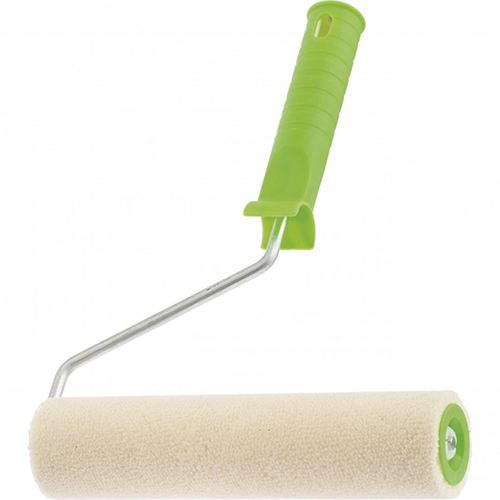 Валик велюр 140мм с ручкой, D - 36 мм, ворс 5 мм, D ручки - 6 мм// СИБРТЕХ/Россия, 1/50