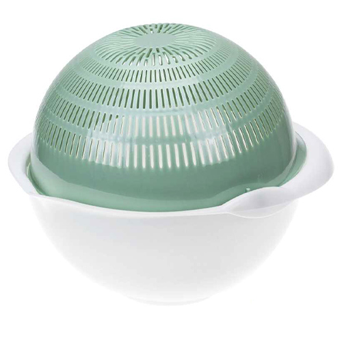 Дуршлаг для крупы IDEA М 1129, фисташковый