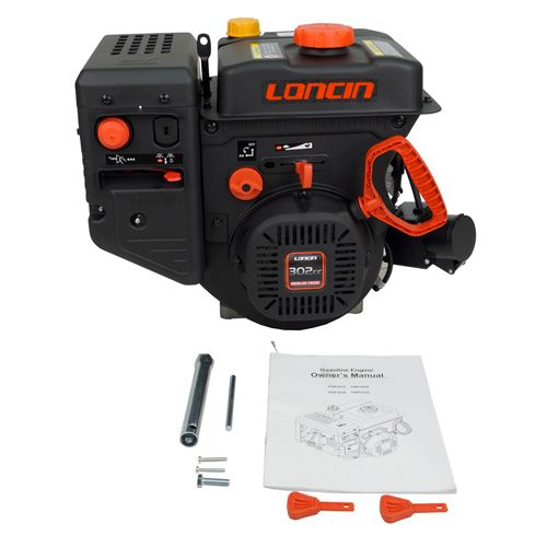 Двигатель LONCIN LC180FD, S, A 23 type, 25, 9, 5 л.с, зимняя серия, ручной и электростартер