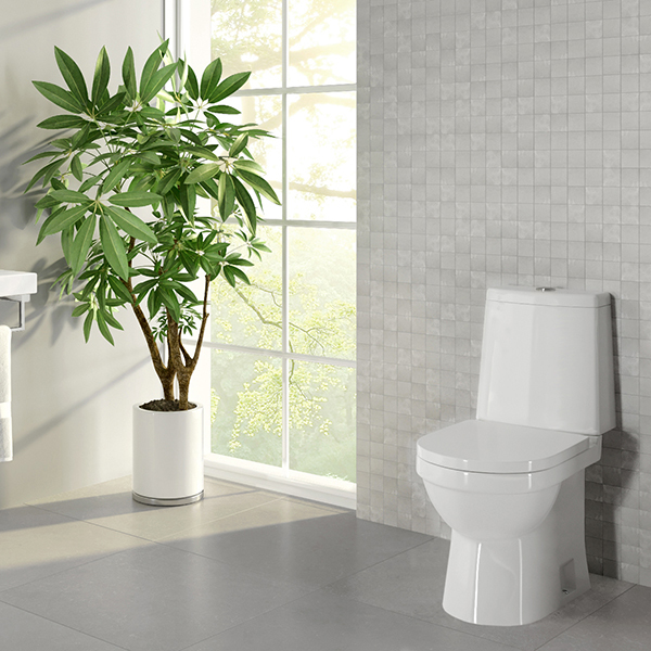 Унитаз-компакт, Next Comfort,  гориз, ниж, 2кн.Oliveira, дюро м/лифт, clip up, Sanita Luxe