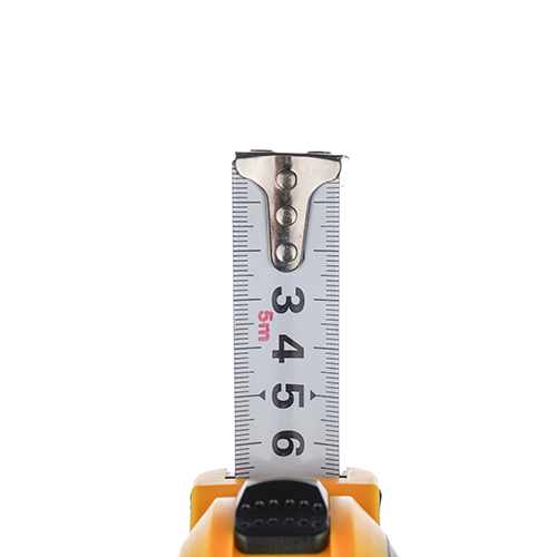 Рулетка 5м х 25мм, обрезиненный корпус, 1 фиксатор SPETSTEXNIK, 1/12/120