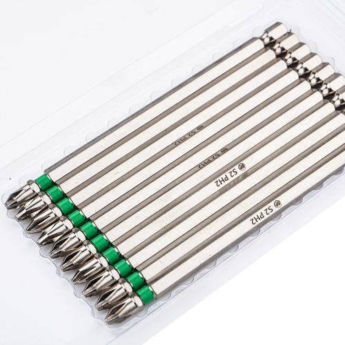 Биты SPETSTEXNIK PH2 127мм сталь S2 магнитный наконечник, цена за 10шт, 1/60