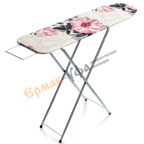 Доска гладильная БЕРЕЗКА МИНИ, ДСП 110х30, высота 70-89 см, UFUK, Турция, 1/4