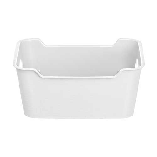 Корзинка универсальная 1.5 л Homver Mango 223300129/01, 190х140х80 мм, белая