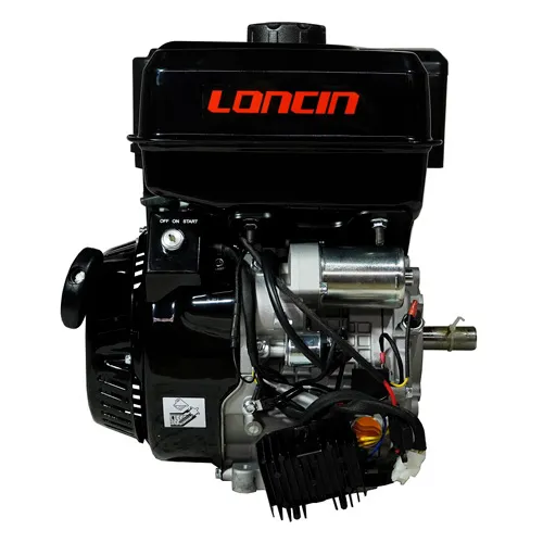 Двигатель LONCIN LC192FD 18A (A type) 25, 20 л.с.эл.стартер, вал 25 мм.катушка 18А