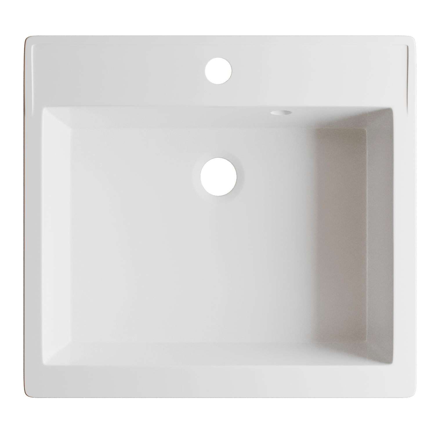 Раковина накладная, РИМ-58, белая, MIXLINE