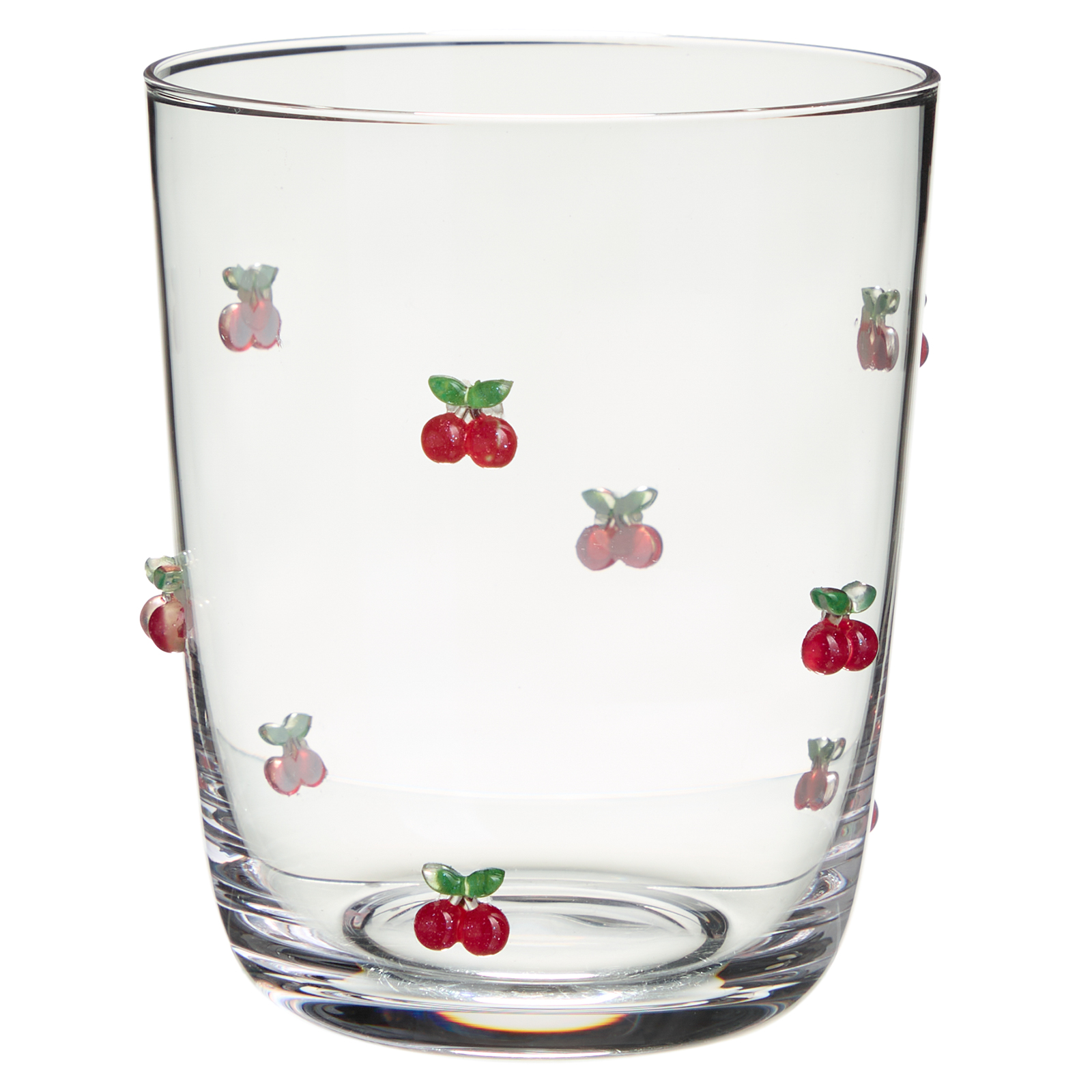 ГРАФИН С КРЫШКОЙ-СТАКАНОМ "FRUITY CHERRY" 890/330 МЛ