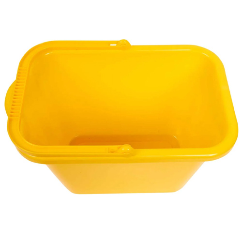 Ведро прямоугольное 9.5 л IDEA М 2420, желтое