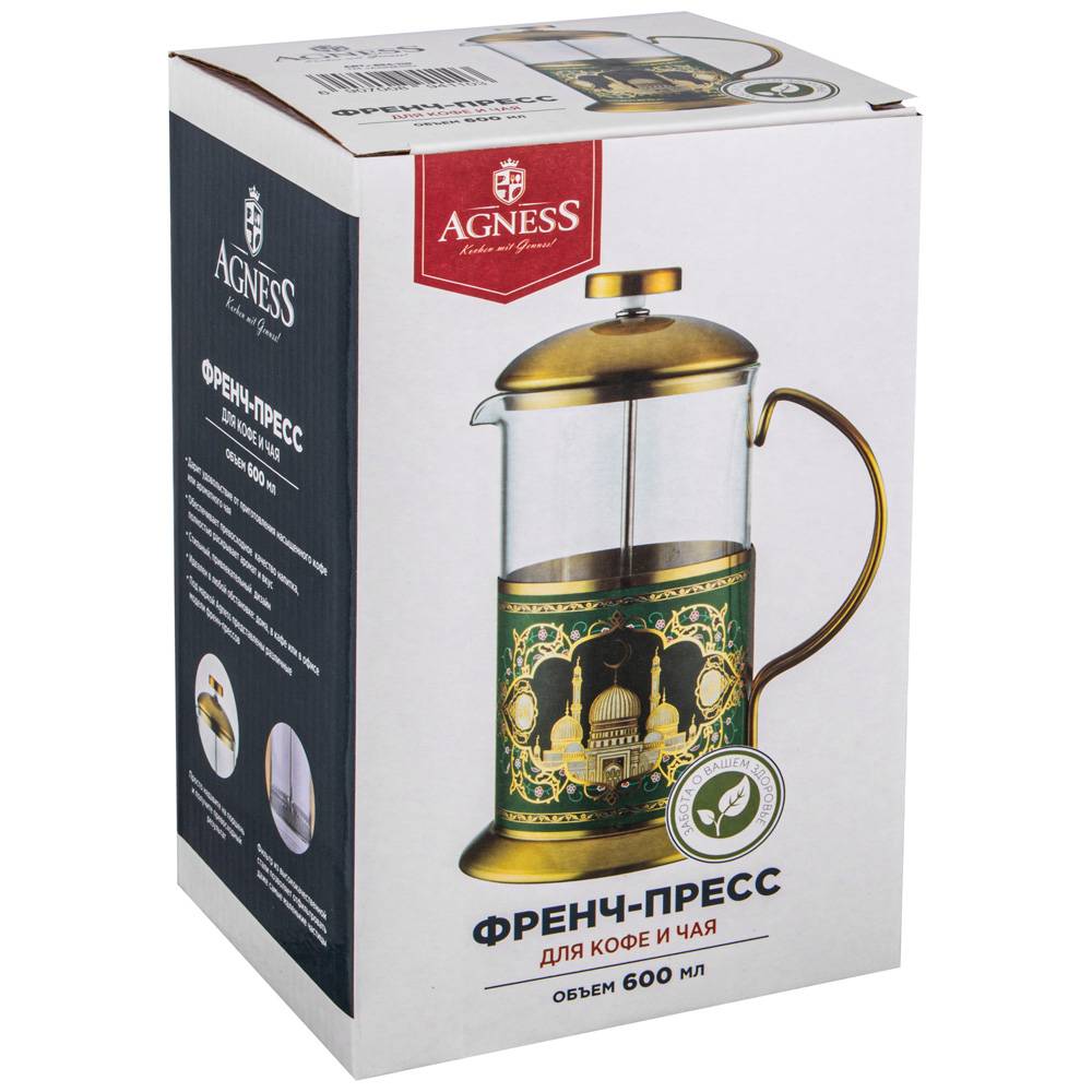ФРЕНЧ-ПРЕСС AGNESS, СУРА, 600 МЛ