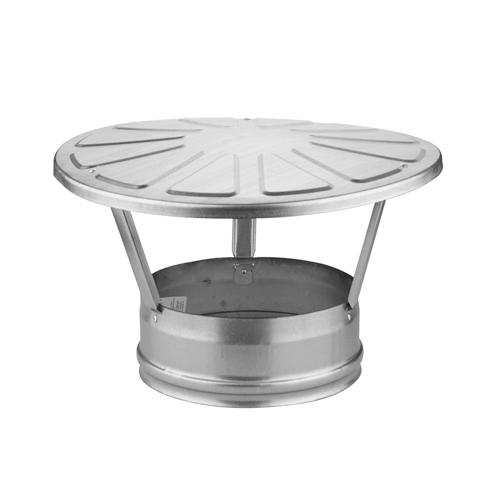 Зонт оцинк 120*120 Оц 0,5мм д/дымохода, 1/5