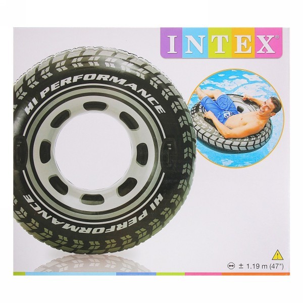 Круг для плавания 119 см с ручками High Velocity Tire Bestway (36102)