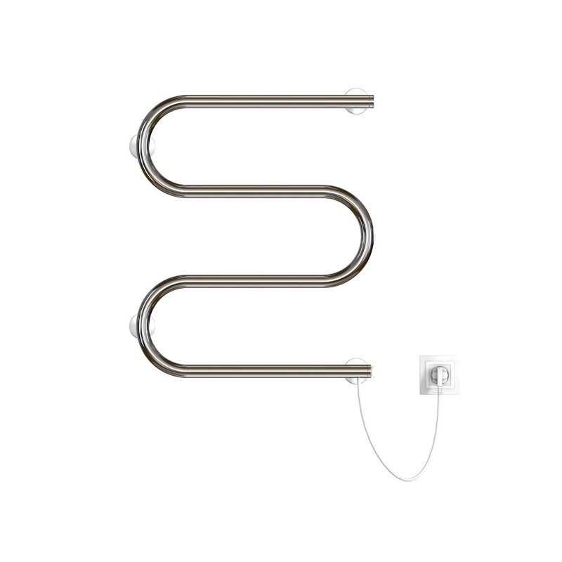 Полотенцесушитель MIXLINE SIMPLE M 60x50, кнопочный выкл, 192 Вт