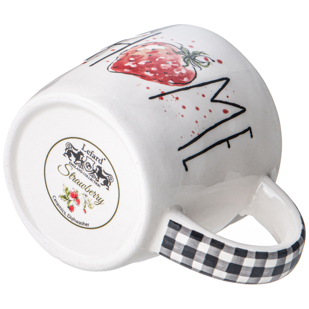 КРУЖКА LEFARD, STRAWBERRY, 400 МЛ 13, 7*9, 7*9 СМ, КОР=24ШТ.