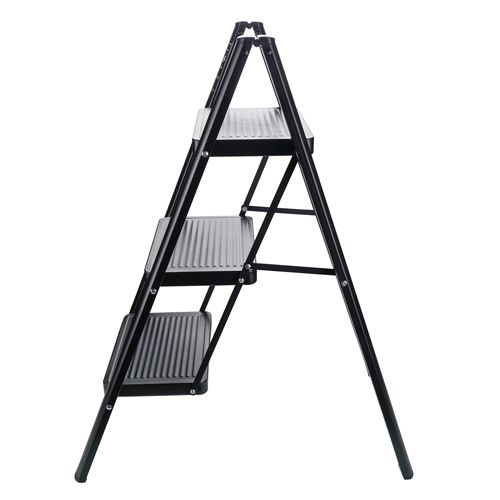 Стремянка стальн. 3 ступ. высота до платформы 65см, широкие ступени 20х30см, 1/1