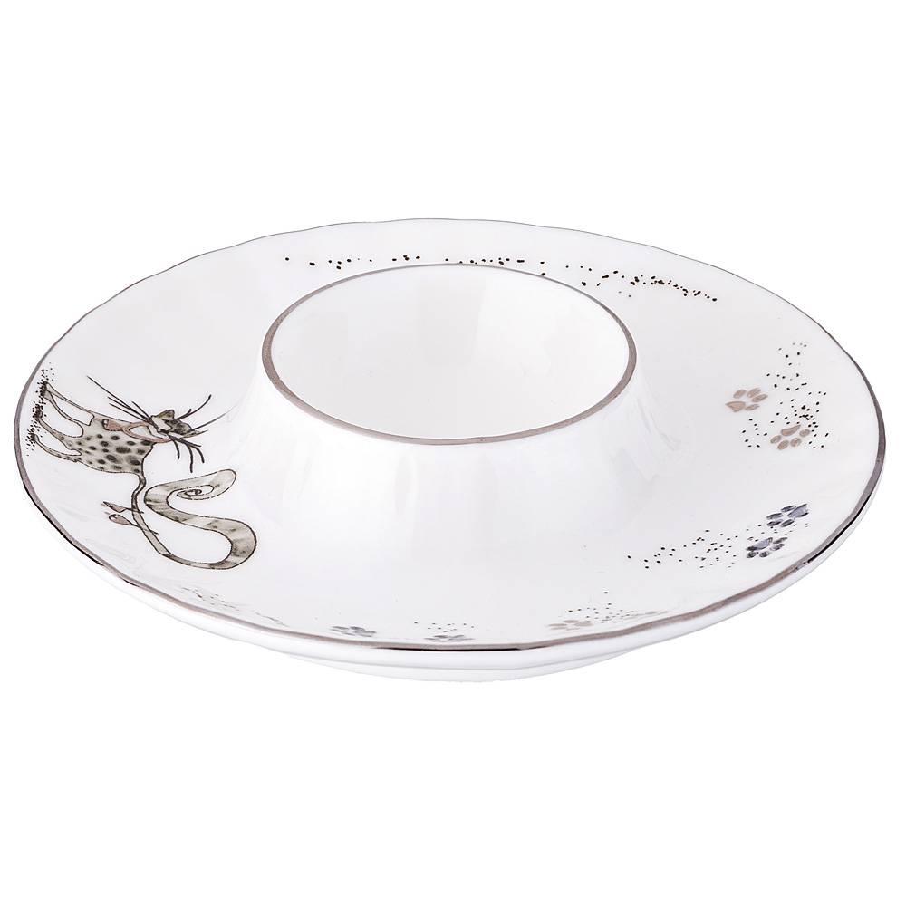 ПОДСТАВКА ДЛЯ ЯЙЦО LEFARD, КОТИКИ, 11, 5*3 СМ, КОР=72ШТ.