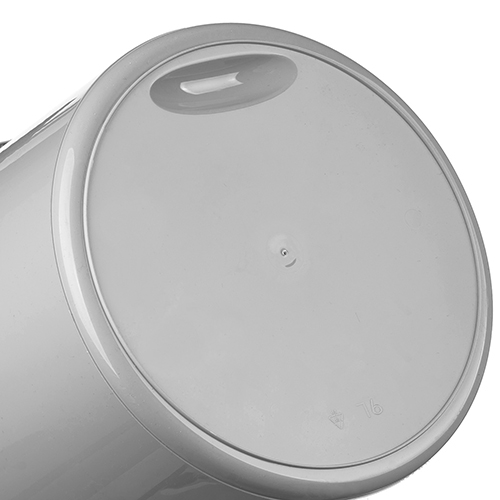 Ведро круглое 9 л Homver Etna 221217935/03, серое