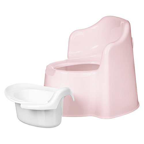 Горшок детский Homver Kinder 221500107/01, 365 х 340 х 310 мм, светло-розовый