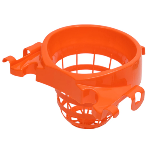 Ведро прямоугольное 9.5 л IDEA М 2421, с отжимом, оранжевое