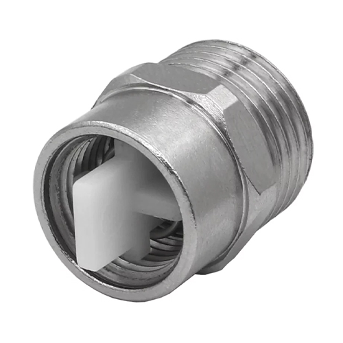 Воздухоотводчик авт. с обрат. клапаном 1/2х3/8 ХРОМ PF504 VIEIR, 1/100