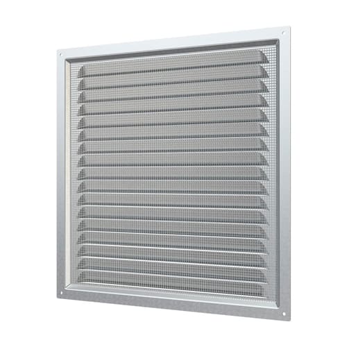 Решетка вентиляционная 300х300мм стальн. с оцинк. покр. 3030МЦ ERA, 1/18