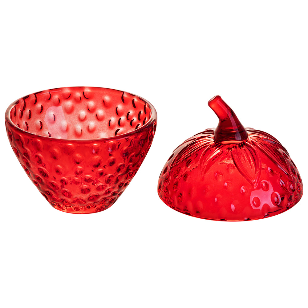 ЕМКОСТЬ ДЛЯ ХРАНЕНИЯ "STRAWBERRY" 9,5*9,5*13,5 СМ/200 МЛ