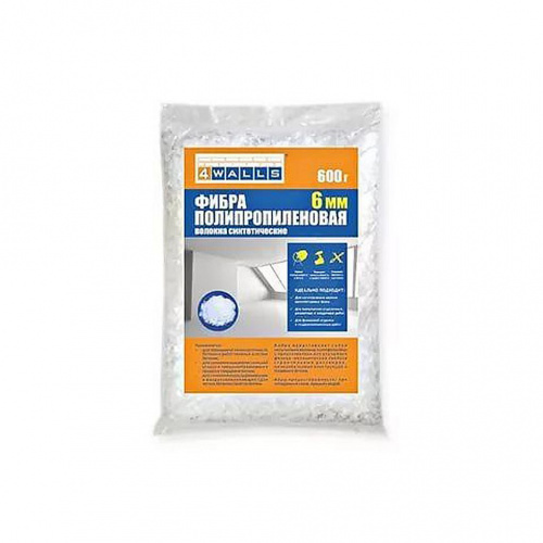 Фиброволокно 6мм 600гр для садовых дорожек и бетона FBV001V, 1/4