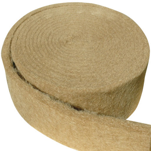 Лента джутовая, пакля, 120мм*4-6мм*20м для прокладки м/у бревен, прошивной, цена за уп. 7 шт, 1/1