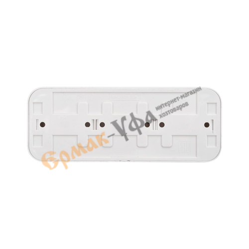 Розетка ОП 3-местн з/к BYLECTRICA, РА16-265, БЕЛАЯ, 1/40