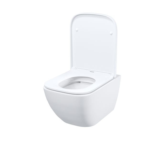 Унитаз подвесной безободковый IDDIS TORRDSEi25 "Torr" безободковый, сиденье дюропласт, микролифт