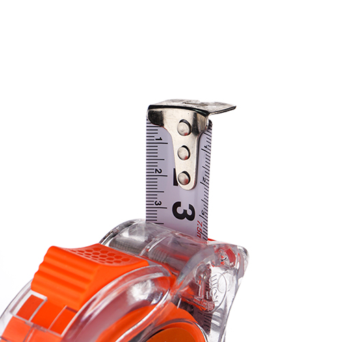 Рулетка 7,5м MT 25мм 1 фиксатор, ударопрочный прозрачный корпус Барракуда, 1/12/60