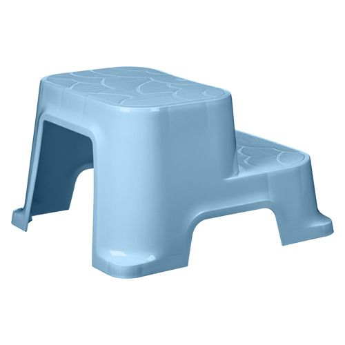 Табурет-подставка детский 340х310х205 мм, темно-голубой