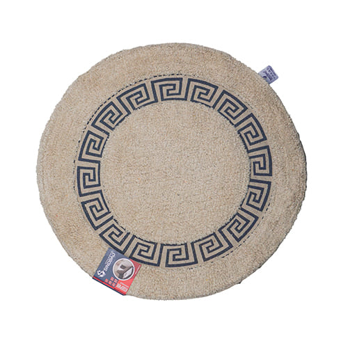 Коврик для ванны 40х60х0,8см хлопковый с печатным рисунком 800-5, 1/20