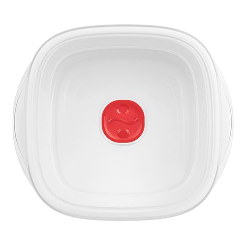 Емкость для СВЧ 1.6 л Homver Bergamo 222124629/01, с клапаном, белая