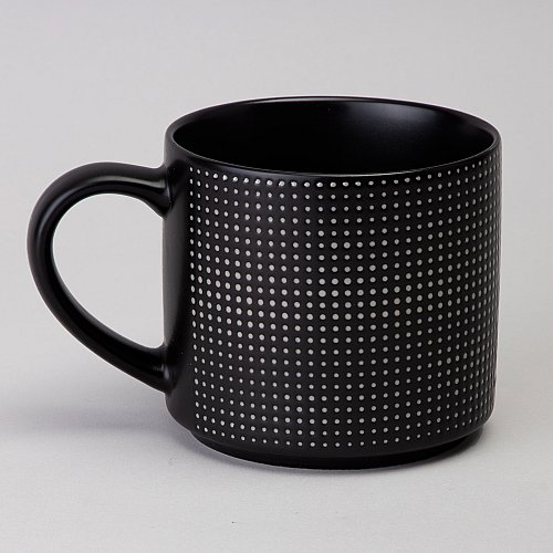 КРУЖКА, BREAK TIME, 470 МЛ ЧЕРНАЯ