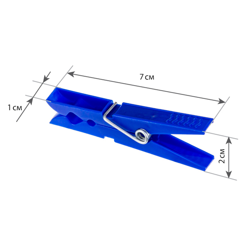 Прищепки IDEA М 2235, базовый, 24 шт