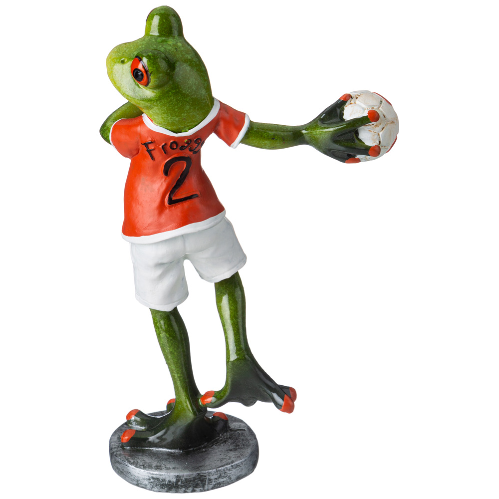 ФИГУРКА ДЕКОРАТИВНАЯ, ЛЯГУШКА, 10, 5Х6, 7Х18 СМ