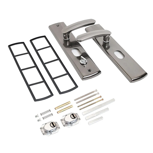 Ручка дверная СТАНДАРТ РН-СТ217-L для кит. металл. дверей левая, комплект ручек, 1/12