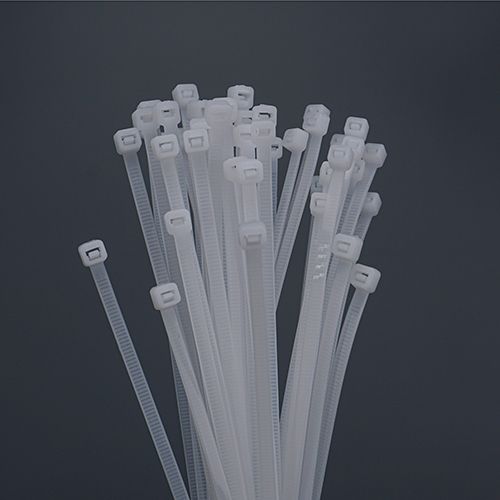 Хомут, стяжка, 300х4,7мм нейлон белый 50шт/уп, 5/200