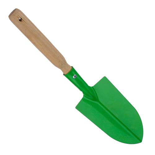 Совок посад. большой с дер. ручкой, порошок, 3/25/