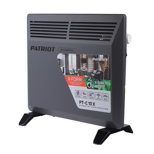 Конвектор электрический Patriot PT-C 10 X, 1000 Вт