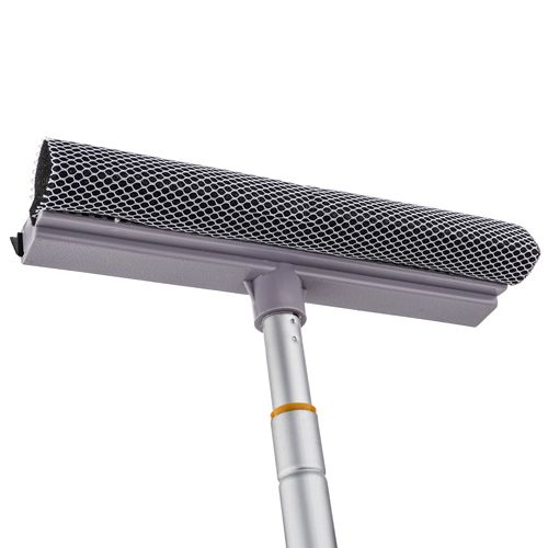 Окномойка телескопическая ручка 108см, резинка 25см, насадка поролон, 1/100